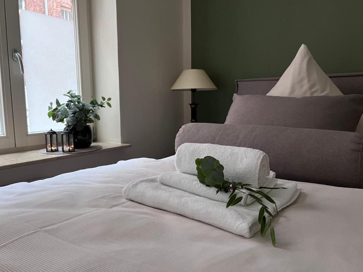 Burghofdrei Hygge & Zentral P-Platz Streaming Apartment Flensburg Exterior foto